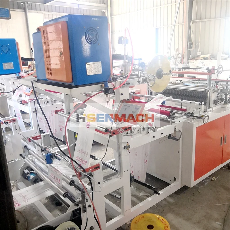 Fully Automatic Plastic DHL UPS Express Mailing PE Poly Courier Mailer Envelope Bag Making Machine