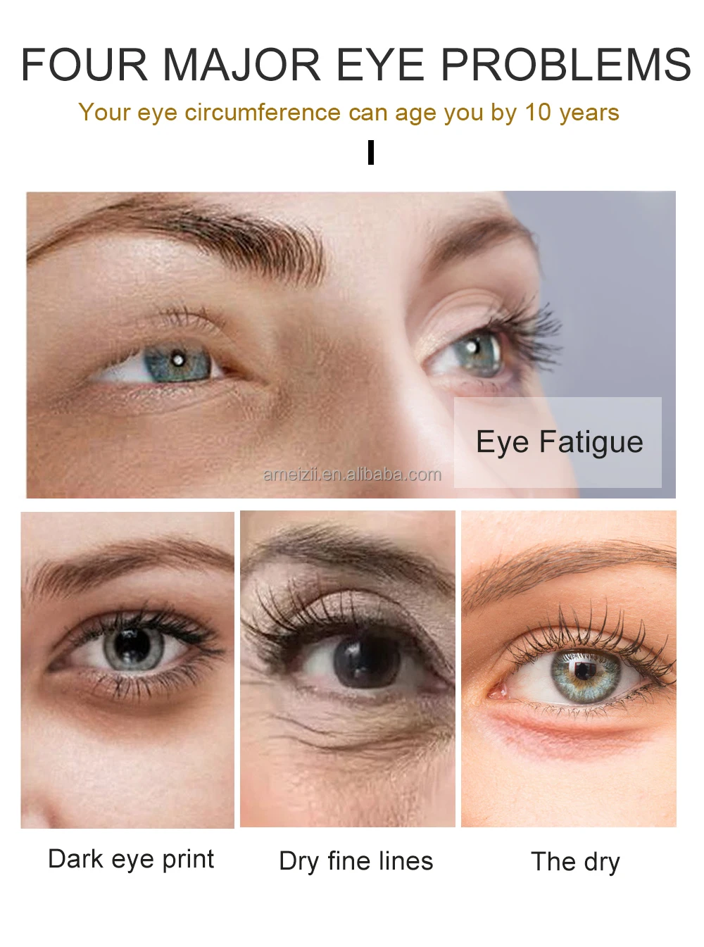 Oem Odm Hydrogel Eye Mask Cuidado De Los Ojos 60 Pcs Set Sleep Collagen