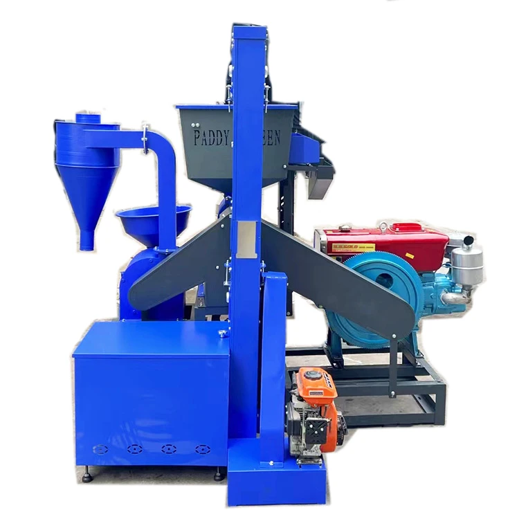 2024 New Design Multi-functional Diesel-powered Rice Milling Machine / Rice Polisher
