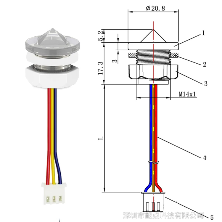 Fibre Optic Liquid Level Sensor Fritzing Flexible Liquid Level Sensor