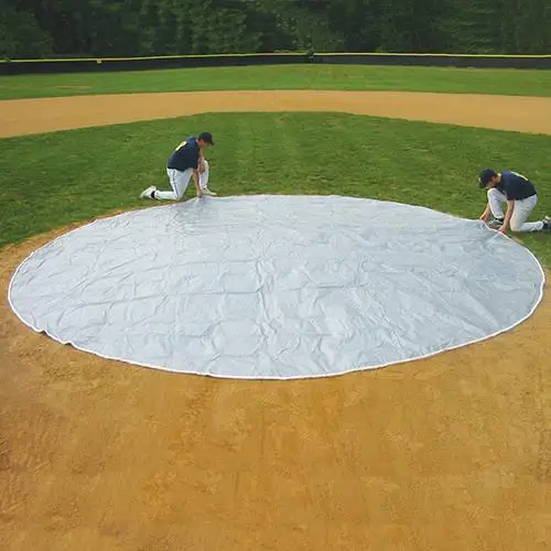 Cubierta Impermeable Para Caja De Arena De 100 X 15 Cm – Tela Oxford Con Borde Elástico, Azul, Ideal Para Jardín Y Parque Infantil