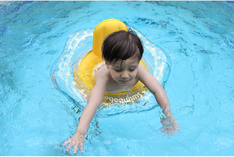 Swimbobo Factory Price Product Inner Diameter 17cm Inflatable Kids Seat Float Baby Swim Ring Kids Seat Float