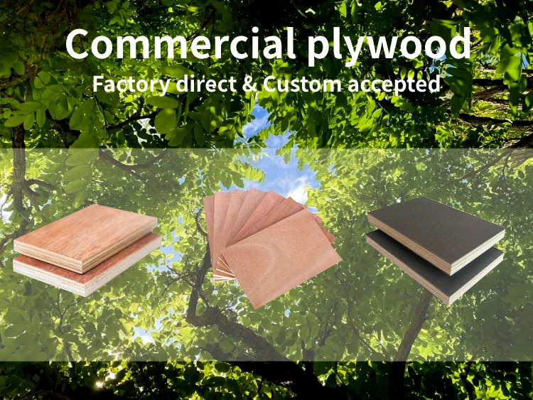 Wholesale Prices Hardwood Plywood Sheet Furniture Plywood Construction