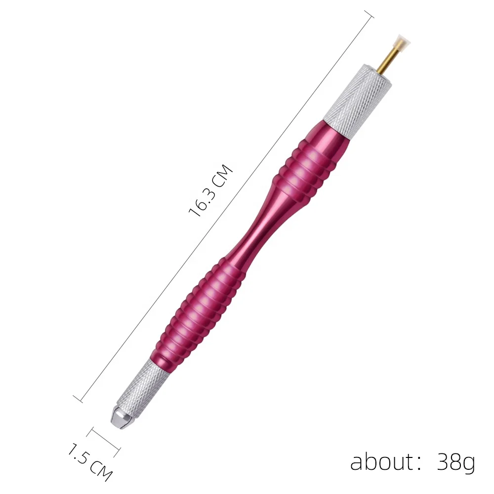 Manual Tattoo Pen Permanent Makeup Machine Microblading Pen for Lip Eyebrow Tattoo Tebori Pen for Tattoo Artist Tool