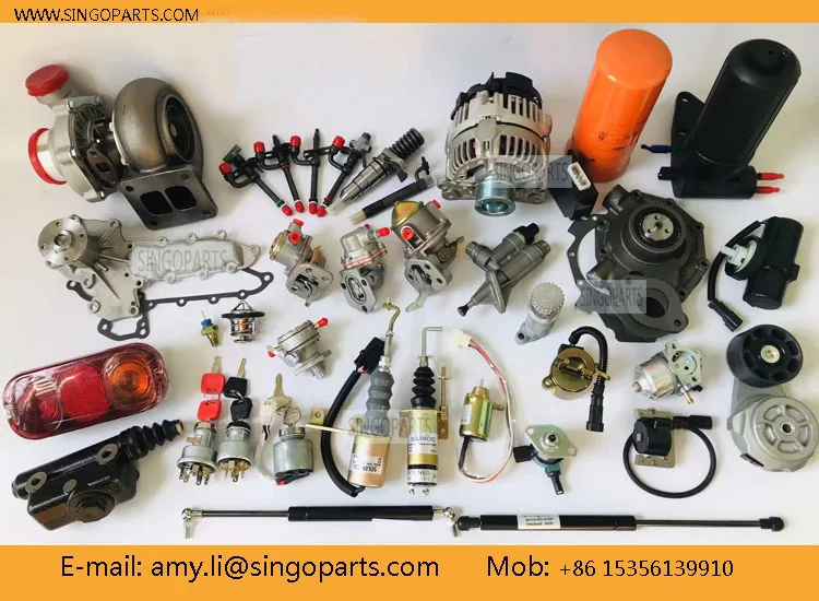 12V Diesel Fuel Stop Solenoid for Bobcat for Kubota Excavator Skid Steer Loader Models S570 S630 S650 S750 753 773 6681513