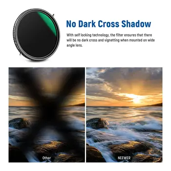 NEEWER 2 in 1 67mm Variable ND Filter ND2-ND32&CPL Filter Camera Filters detail image