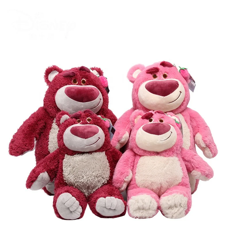 Genuine Strawberry Bear Doll Toy Story Plush Toy Kawaii