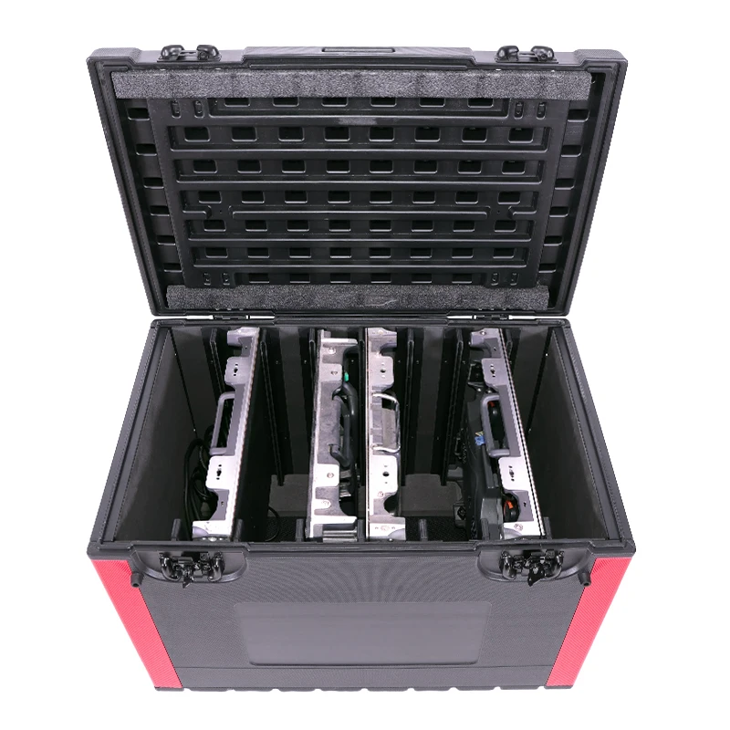 Custom Plastic Flight Case for LED Display Storage 5 in 1