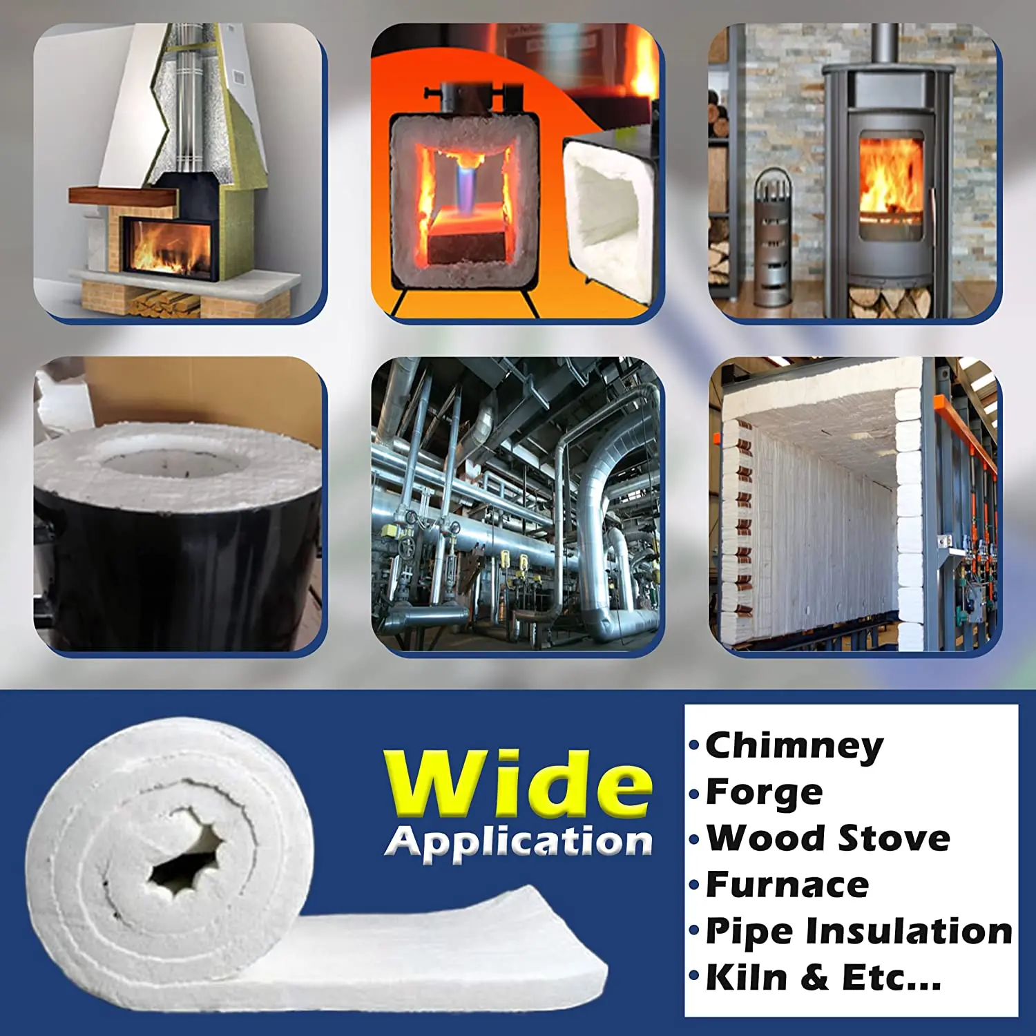 Manufacturer Thermal Insulation Materials Ceramic Fiber Products details