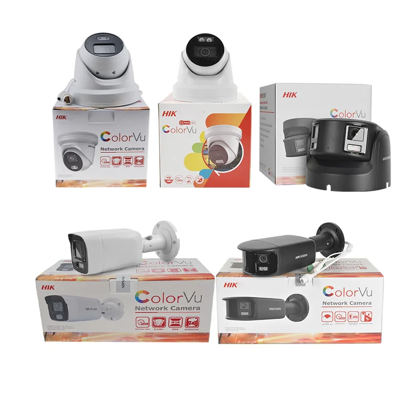 2MP/4MP/6MP/8MP IP ColorVu IR Camera With Human & Vehicle Detection - HIKVISION Compatible