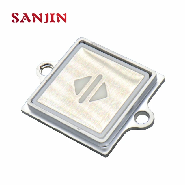 Elevator Push Button square Button 853343H02 853343H04 for KONE