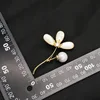 GO0382-17 Spilla a forma di fiore