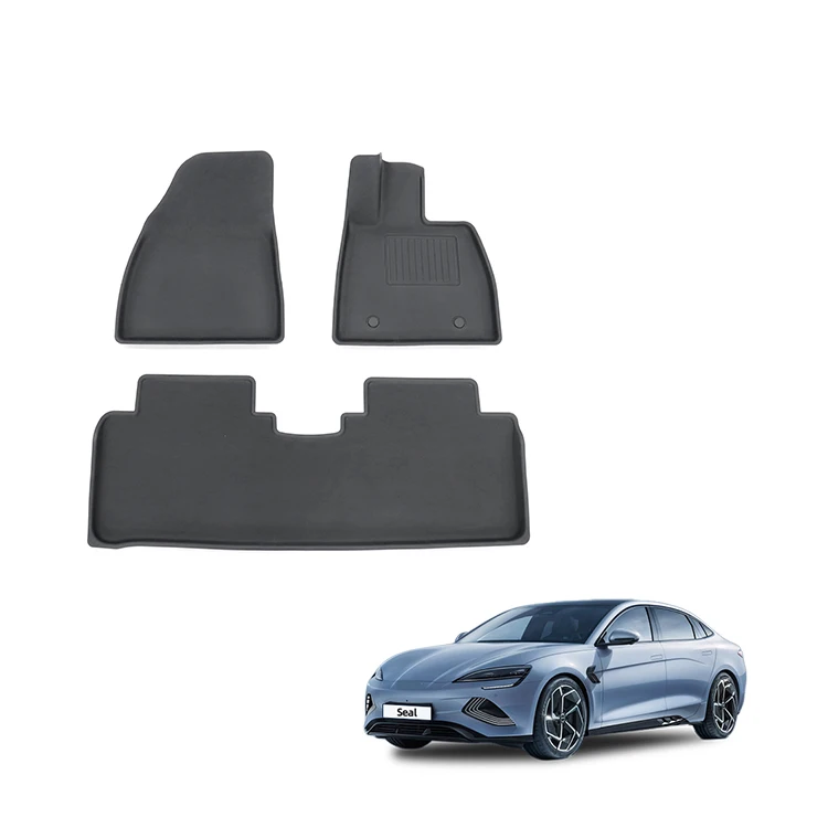 XPE พรมปูพื้นรถเท้าสำหรับ BYD Seal อุปกรณ์เสริมพรม Pad เท้า Pad ป้องกันสำหรับซีลไฟฟ้าภายในรถยนต์