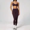 Viola scuro - Reggiseno/Leggings
