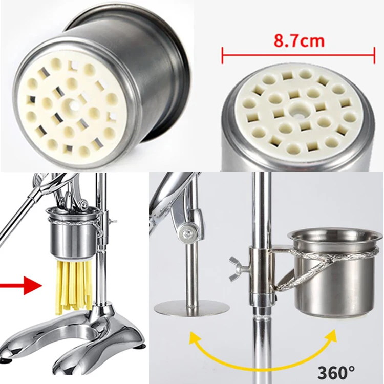 Mashed Long Potatoes Fried Chip Extruders 30CM Super Long French Fries Maker Machine Manual Potato Chips Making Machine - Image 5