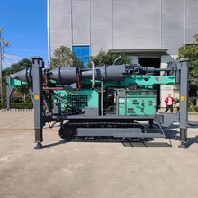 CSRC500 Reverse Circulation Drill Rig for Geotechnical Investigations 350m 500m Deep Hole Pump Engine Core Mining Machinery