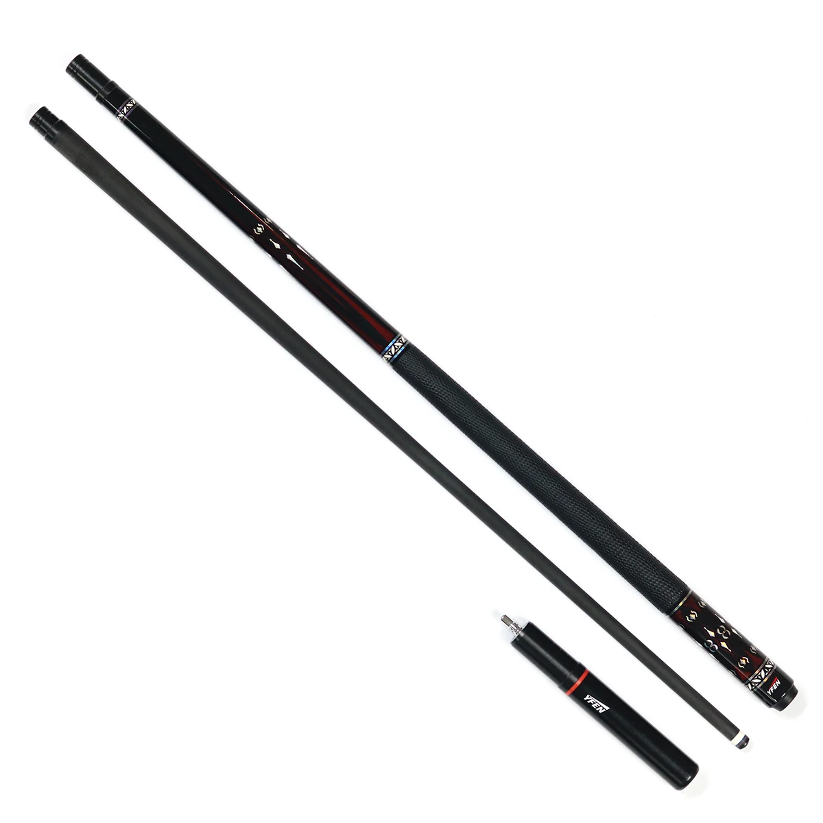 2025 YFEN Carbon Billiard Pool Cue - Full Carbon Fiber Shaft