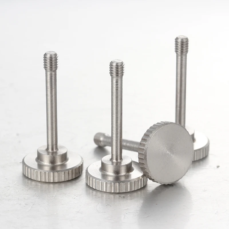 product wholesale factory price stainless steel high head knurled hand screw bolts-60