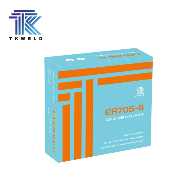 TKweld Mig Welding Wire CO2 Hot Sale 0.8mm 1.0mm 1.2mm ER70S-6 Welding Wires