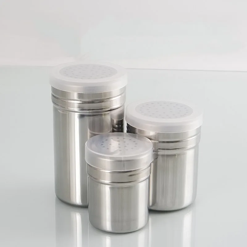 Customized Outdoor Stainless Steel Magnetic Seasoning Jar Metal Pepper Shaker for BBQ Rotisserie Seasoning Bottle factory