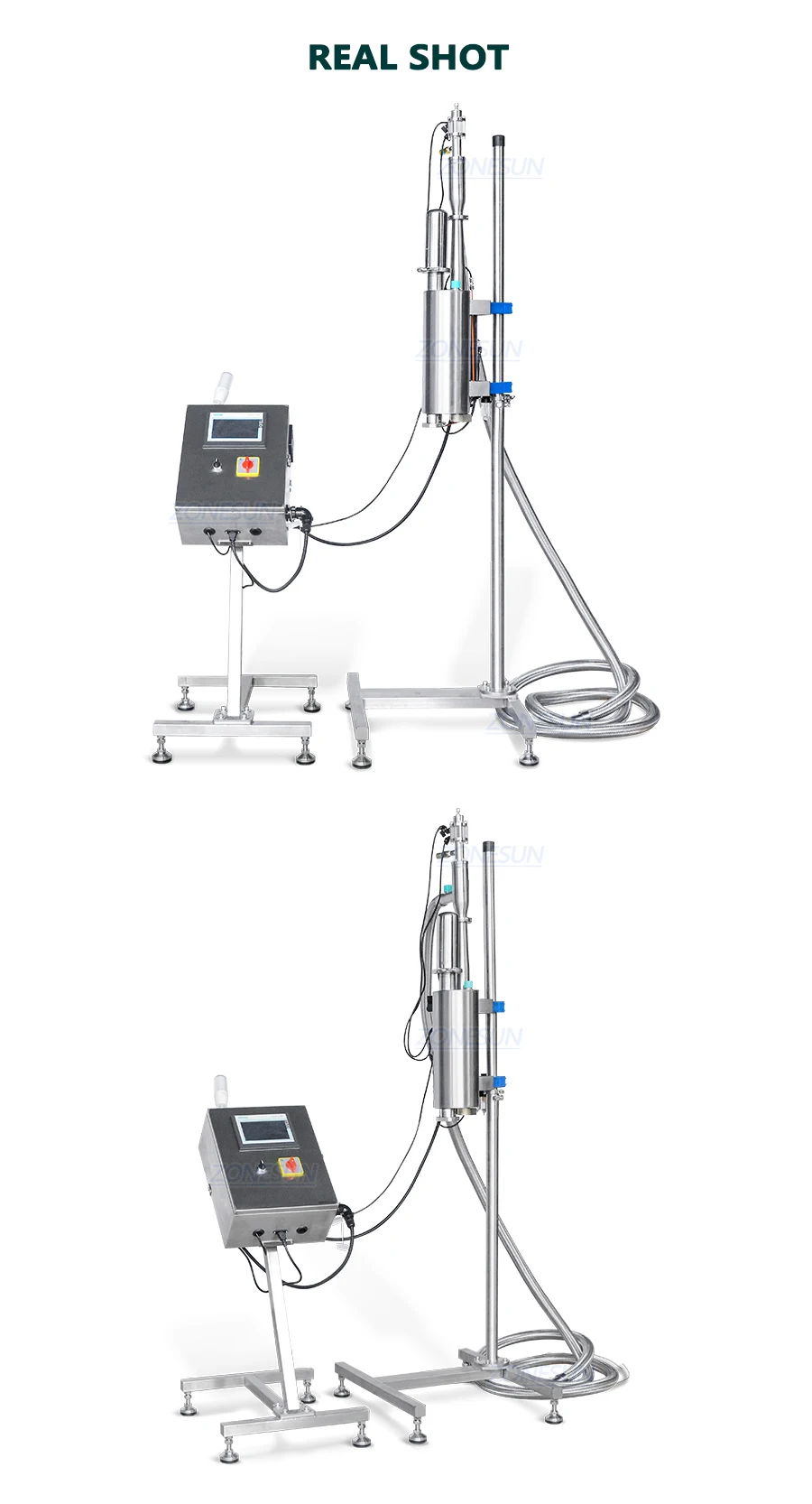 Zonesun Zsln01 Liquid Nitrogen Filling Injector For Bottle Cans Juice