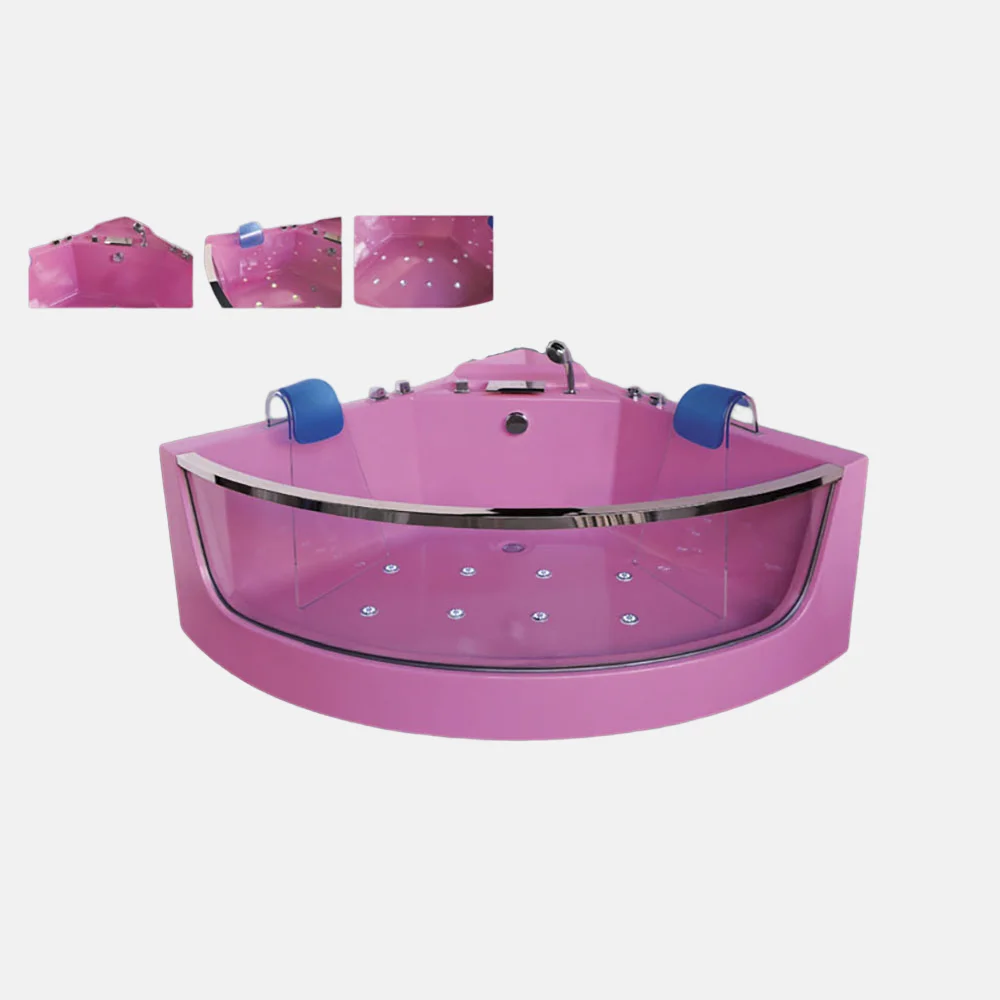 Pink Bathroom Bathtub