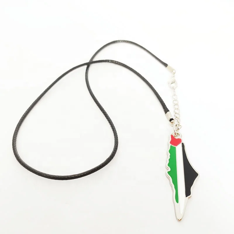 Existed Mold Palestine Map Shape Palestine Necklace Palestine Pendant