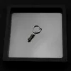 E055-Silver2 Spring Clip-on Earring For Non-Pierced Ears,1 Piece