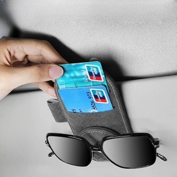 Luxury Sunglasses Car Sun Visor Glasses Storage Holder  Glasses Holder for Cars glasses