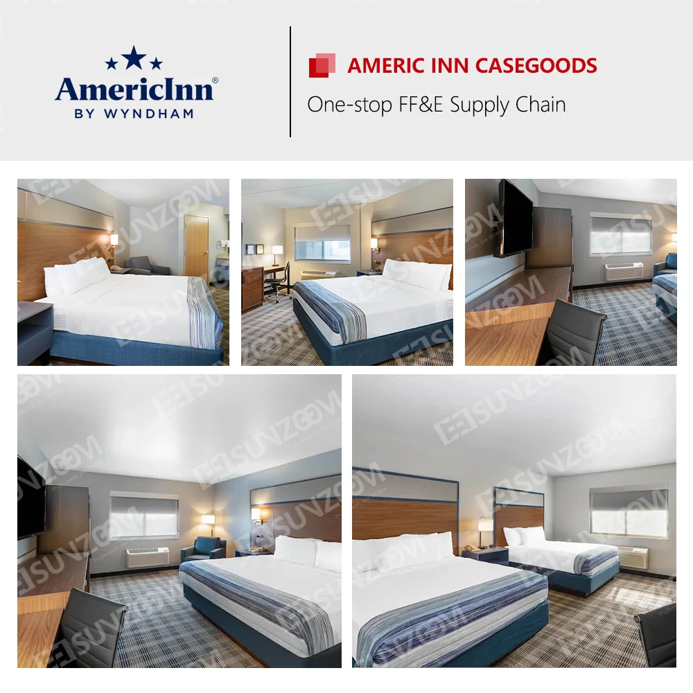 Wyndham American Inn новый дизайн деревянные наборы мебели для спальни в