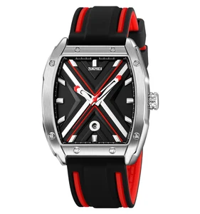 SKMEI 9364 Business High-end Fashion Sports Watch Silicone Strap Waterproof Men's Quartz Watch