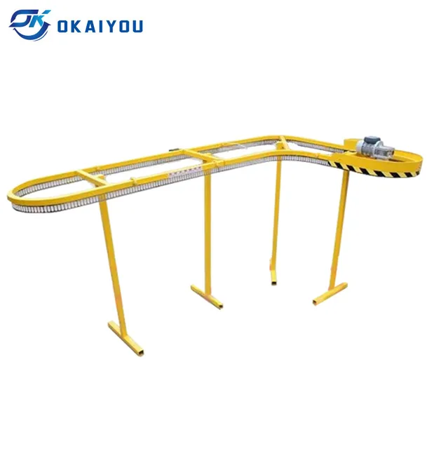 OKAIYOU Electric Dry Cleaning Dress Taking Line Shop Laundry Conveyor Condition New