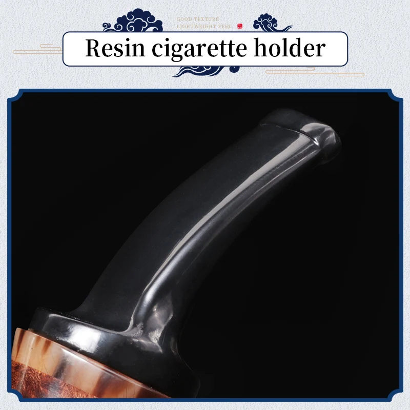 New Portable Smooth and Engraved Mini Pipes Smoking Briar Wood Waxing Smoking Pipe Wooden Briar Tobacco Pipe Wholesale
