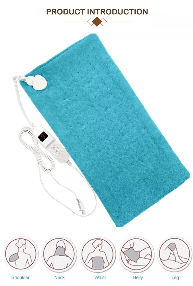 3 Heat Settings Warm Electric Heating Pad Hot Sell Pad Electric Heating