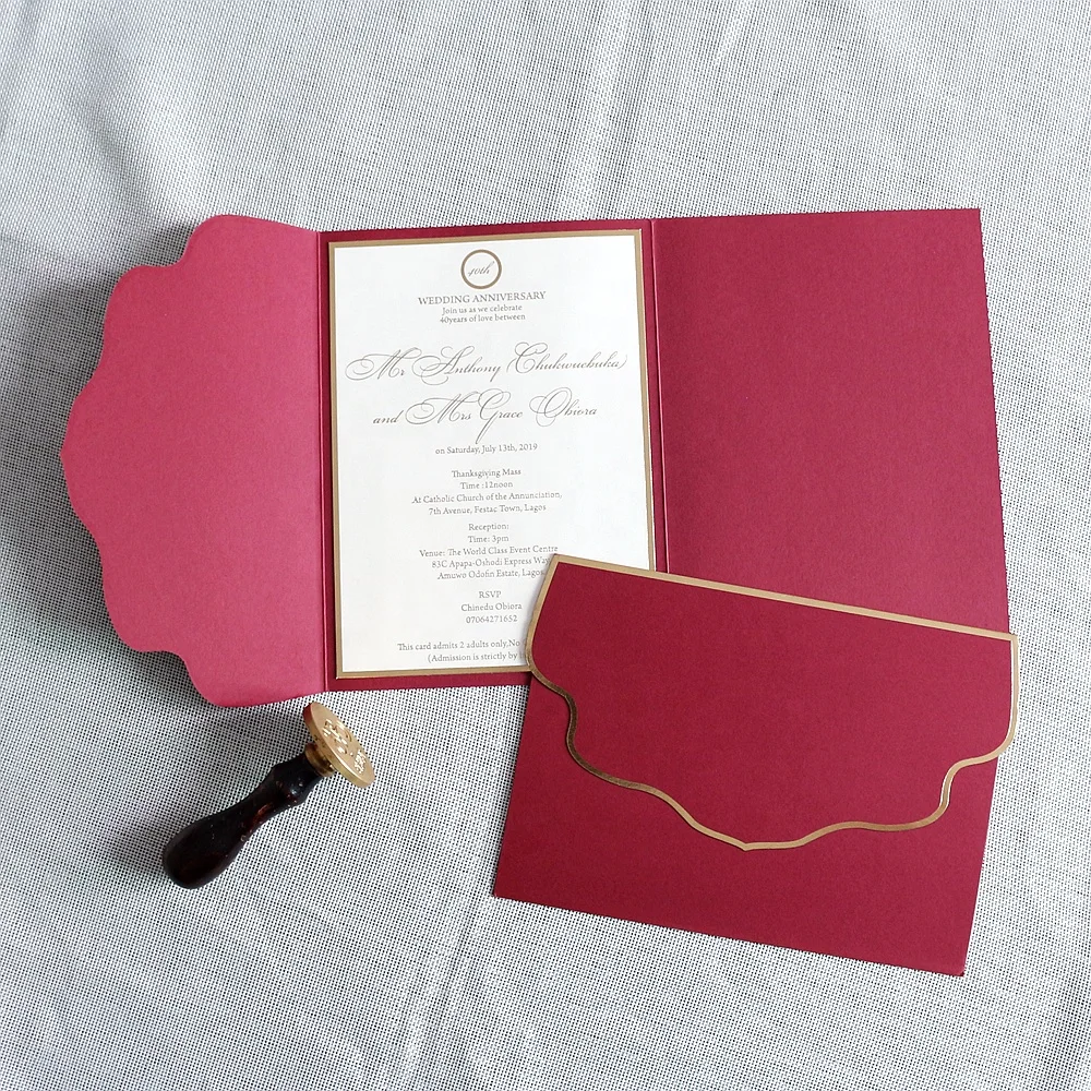 50 Enveloppes Cadeau Nizirioo Bord Doré - 15,7x10,7cm, 5 Couleurs, Pour Mariage/Noël