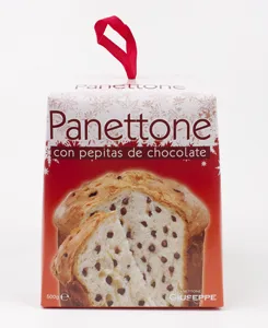 Fartons Polo Sl New Hot Sale Traditional Recipe 750Gr Chocolate Butter Red Box Panettone With Candied Fruits