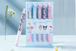 Wholesale kawaii 20pcs Gel Pen Bag Packaging Cute Cartoon Set 0.5m Black Signature Pen Student Stationary Supplies