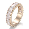 10K solid gold lab diamond ring
