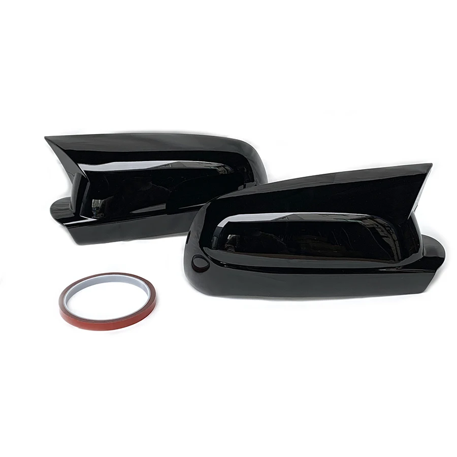 product side wing mirror cover caps replacement mirror cover trim fits for volkswagen vw golf 4 auto accessories body kits-4