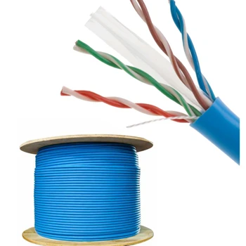 Best price 305m pvc jacket copper communication sftp utp cat6 cable for outdoor indoor network