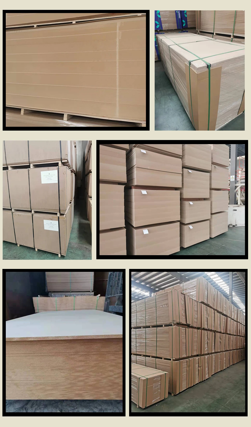 Plain Mdf Wood Prices/panel Mdf Shandong Good Quality 130mm