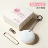 Touch-sensor light-double-chain white-round