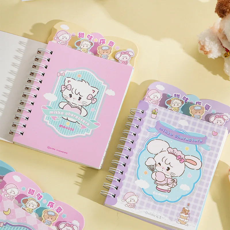 MK042 Wholesale Mikko Small Sweet Spiral Notebook Student Cute
