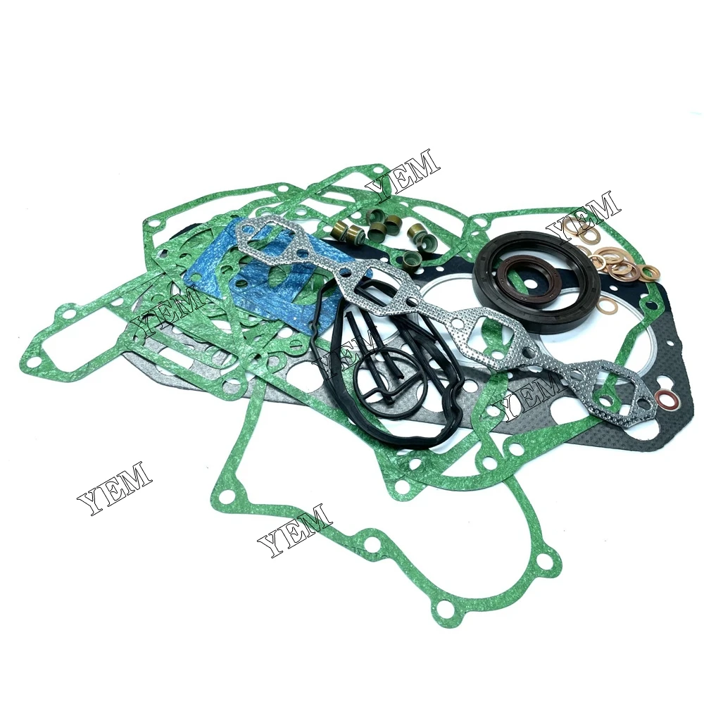 Engine Rebuild Kit New One Set of Full Gasket Kit Set for Kubota V3600 V3600T Engine With 12 Valves