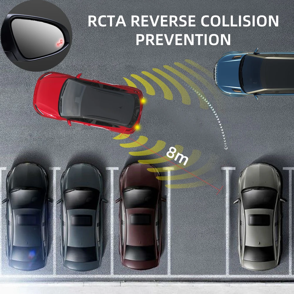 For Benz A Lca Bsm 77ghz Dual Radar Sensor Blind Spot Detection ...