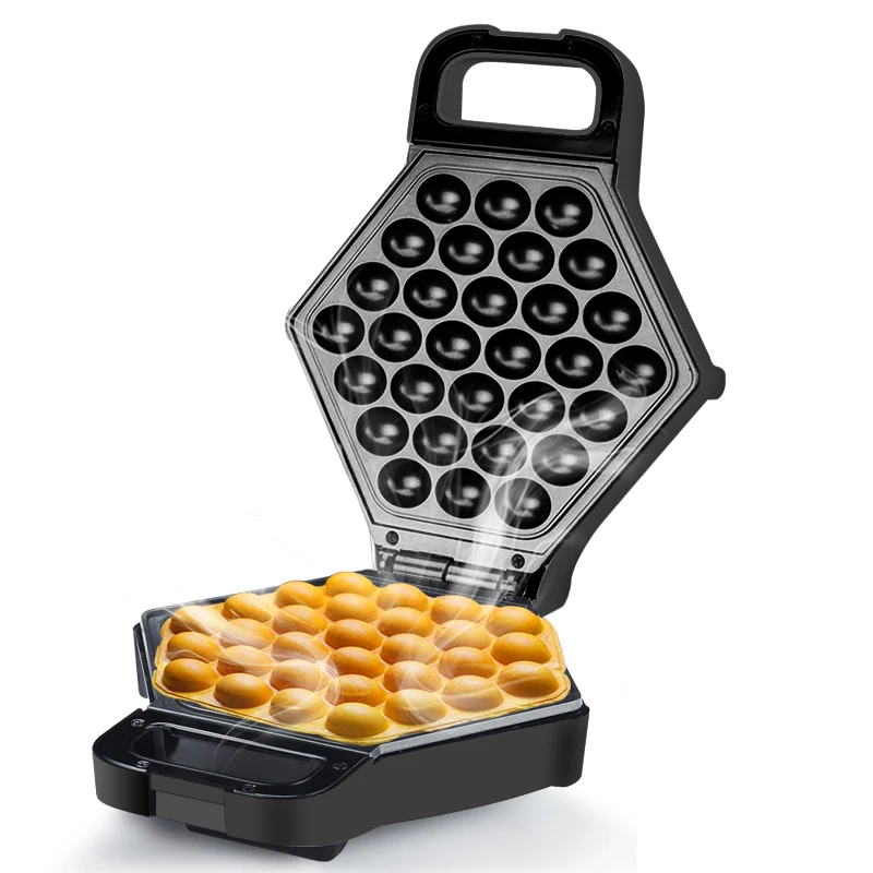 Funcooking Mini Waffle Maker Iron Pop Cake Waffle Machine Donut Maker/ Cupcake Egg Waffle Maker Electric