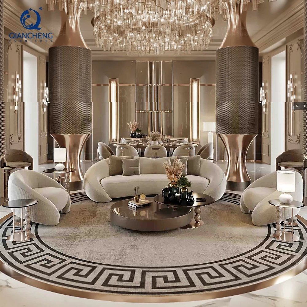 Moderno High-End divano poltrona reclinabile struttura in tessuto