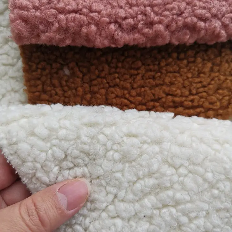 New Items 2021 Upholstery Polyester Boucle Fabric For Pet Furniture