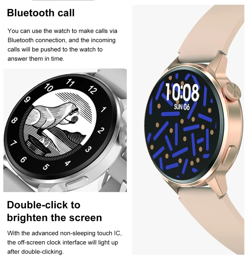 Smart Watch High Resolution 390*390 Display Women Smartwatch DT4 Smart Watches NFC BT Call Music Control DT4 Plus (8).jpg