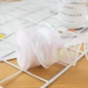 4cm aurora white iridescent mermaid tulle 10 yards